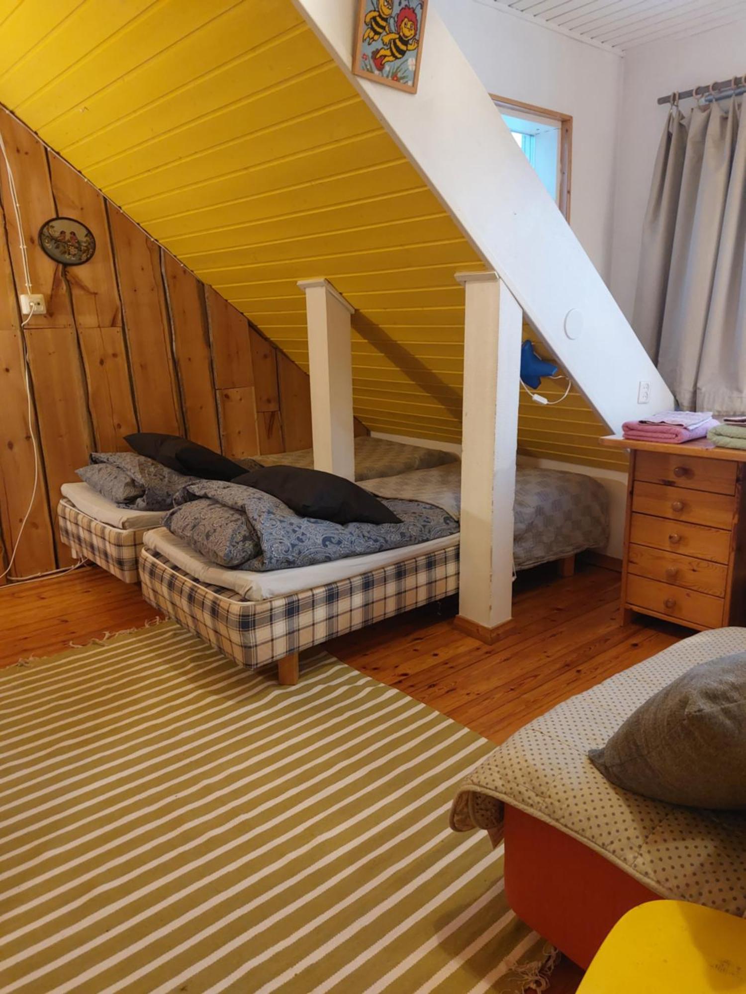 120 Yrs. Old Log House In Kuopio City Centre Extérieur photo